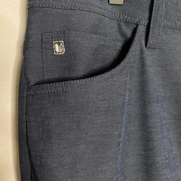 Linksoul Mens Boardwalker Pants 34 Blue Golf Pants - Picture 5 of 9